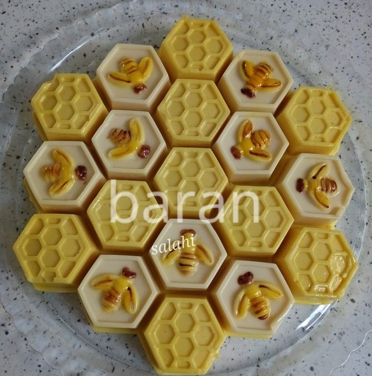 دسر شیرعسلی زنبوری در وبسایت سلام شف