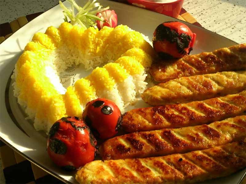 کوبیده ی مرغ مغزدار