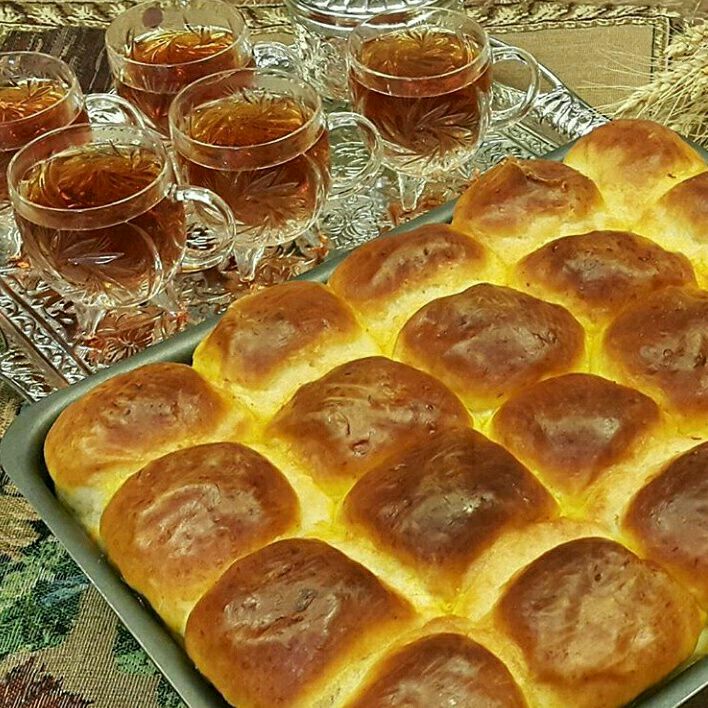 نان صبحانه خانگی