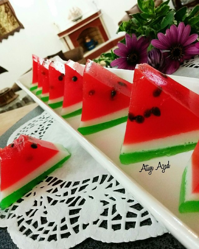 ژله هندونه ای