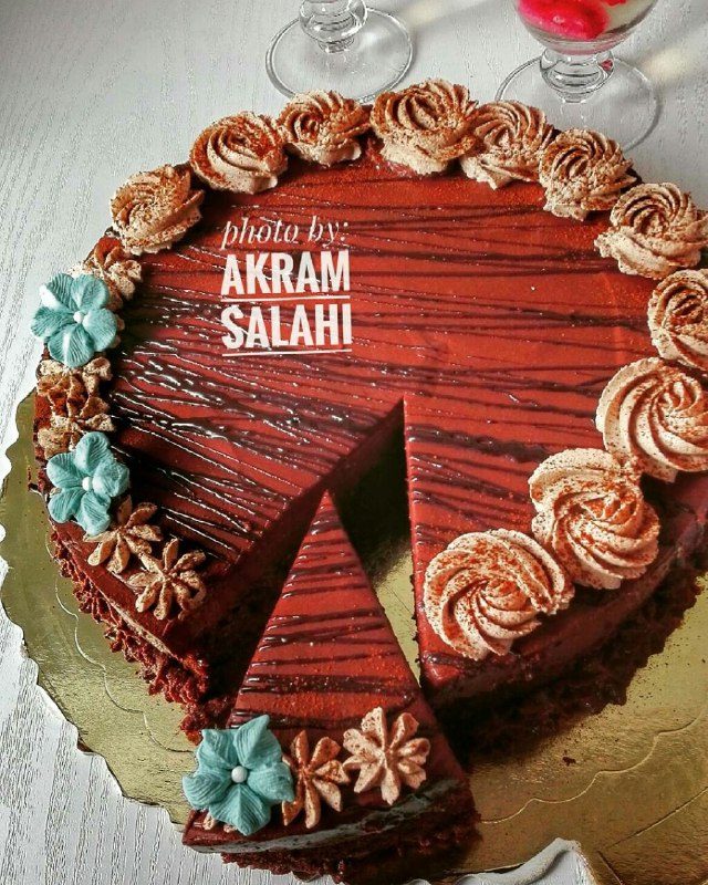 چیز کیک شکلاتی
