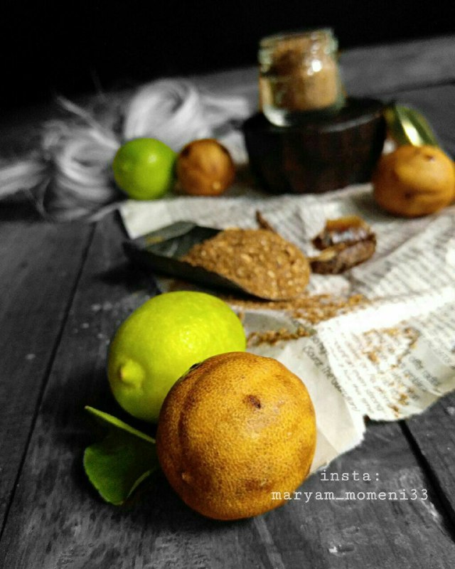 خشک کردن لیمو عمانی