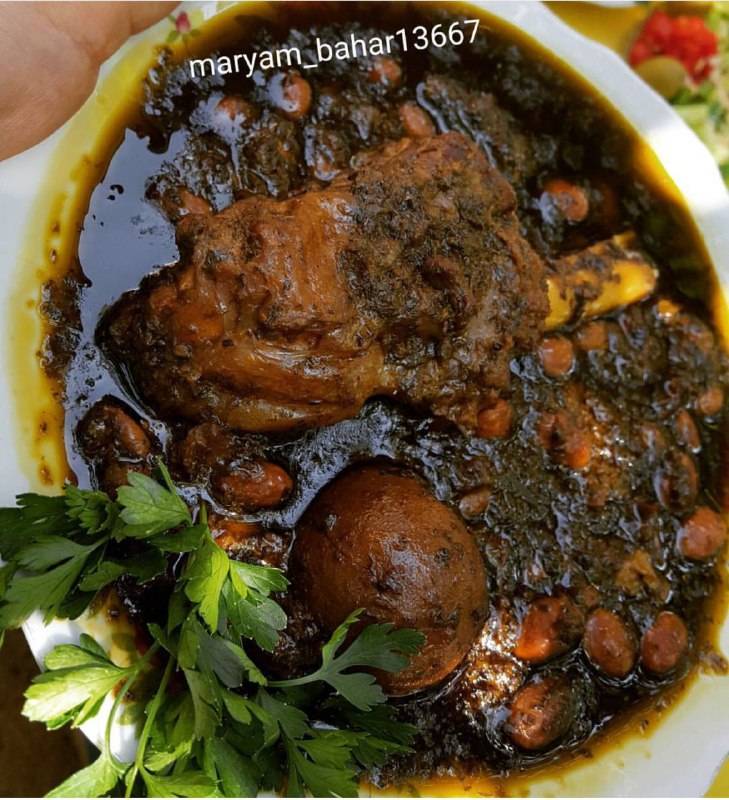 قورمه سبزی خونگی