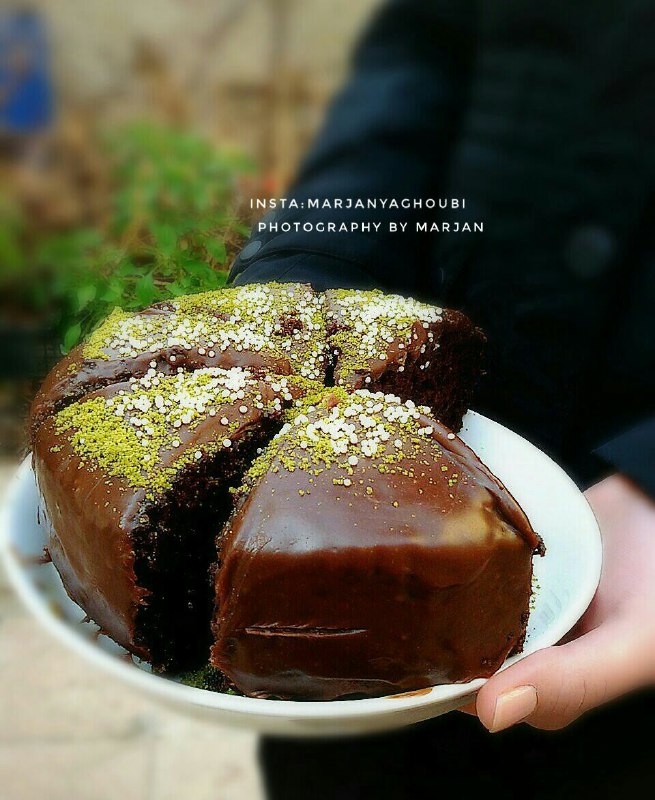 کیک دبل چاکلت