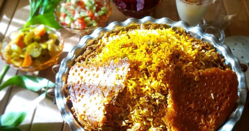 لوبیا پلو