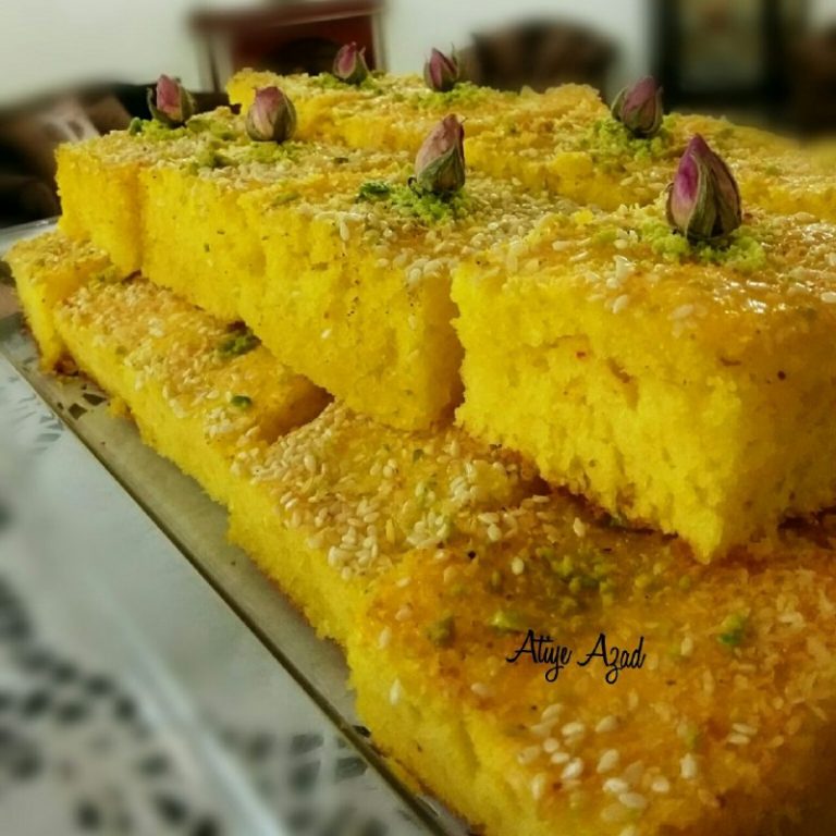 کیک باقلوای خانگی