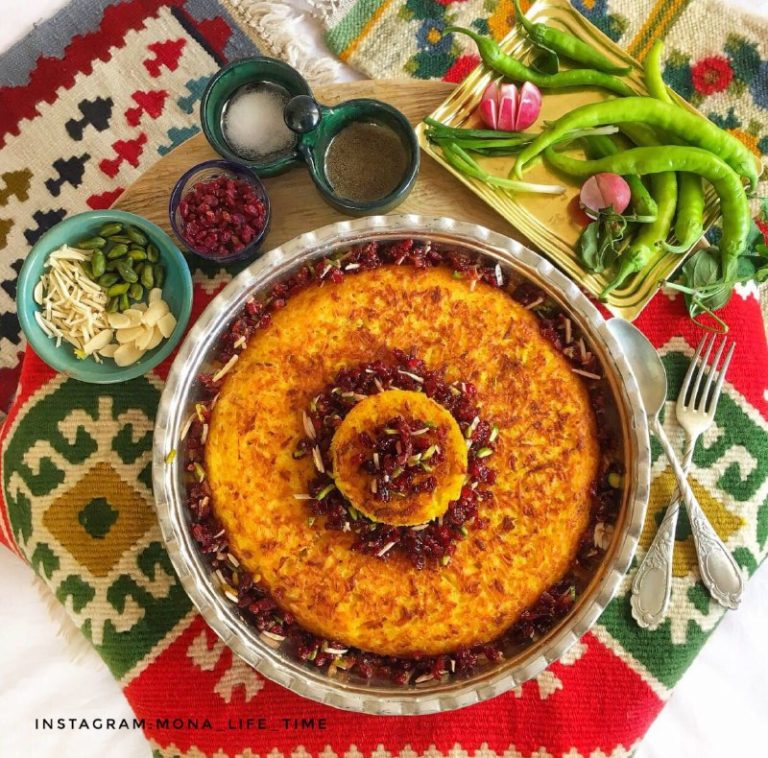 ته چین مرغ مجلسی