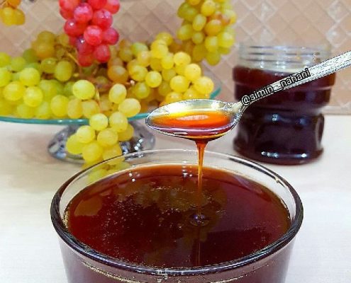 شیره انگور خانگی یا دوشاب