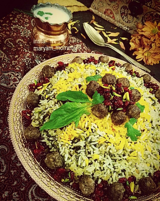 اسفناج پلو