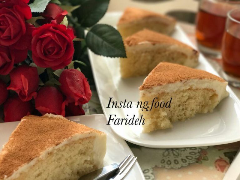 کیک کرم دار