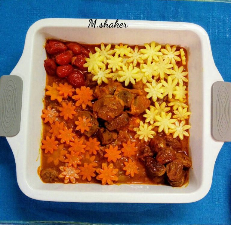 خورشت آلو و هویج