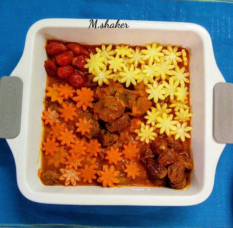 خورشت آلو و هویج