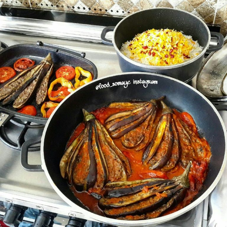 خوراک بادمجان