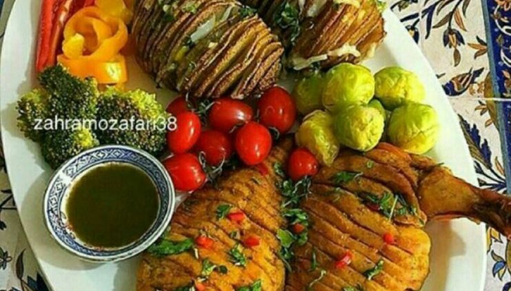 سینه مرغ اکاردئونی