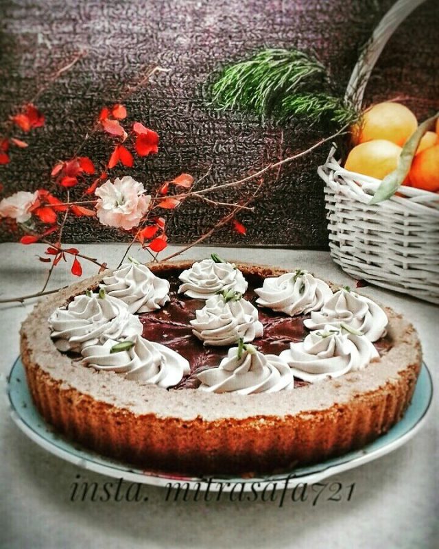 کیک با رویه گاناش